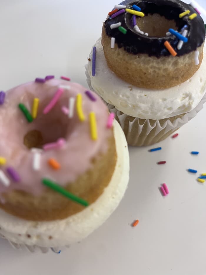 Donut Themed Cupcakes