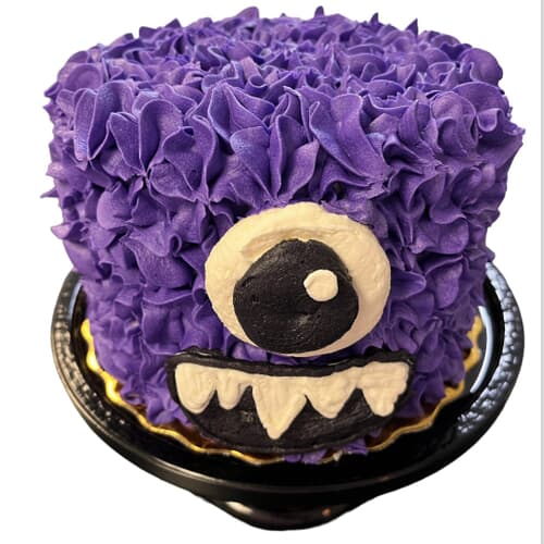 NEW: One Eyed Purple People Eater Cake