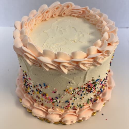 NEW: The PARTY Cake 6" double layer serves 12-15