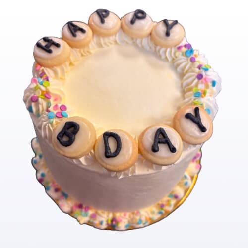 🩷 FRIENDSHIP BRACELET CAKE 6” double layer. Serves 12-15