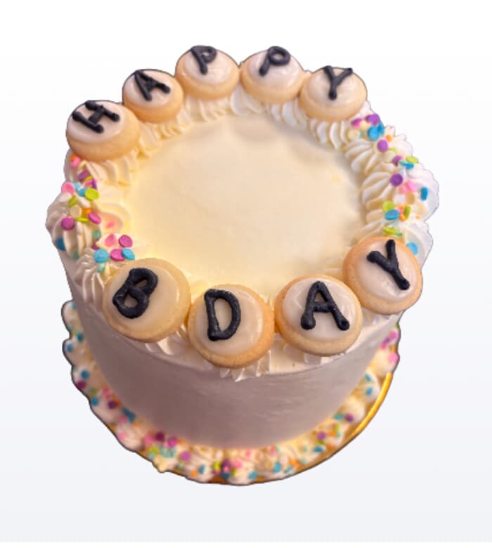🩷 FRIENDSHIP BRACELET CAKE 6” double layer. Serves 12-15