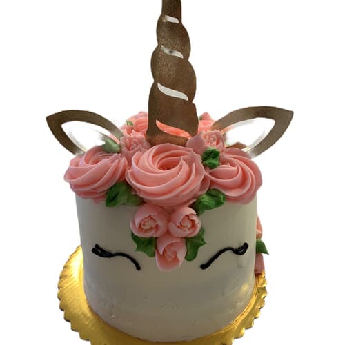 Unicorn Cake 6-Inch Double Layer serves 12-15