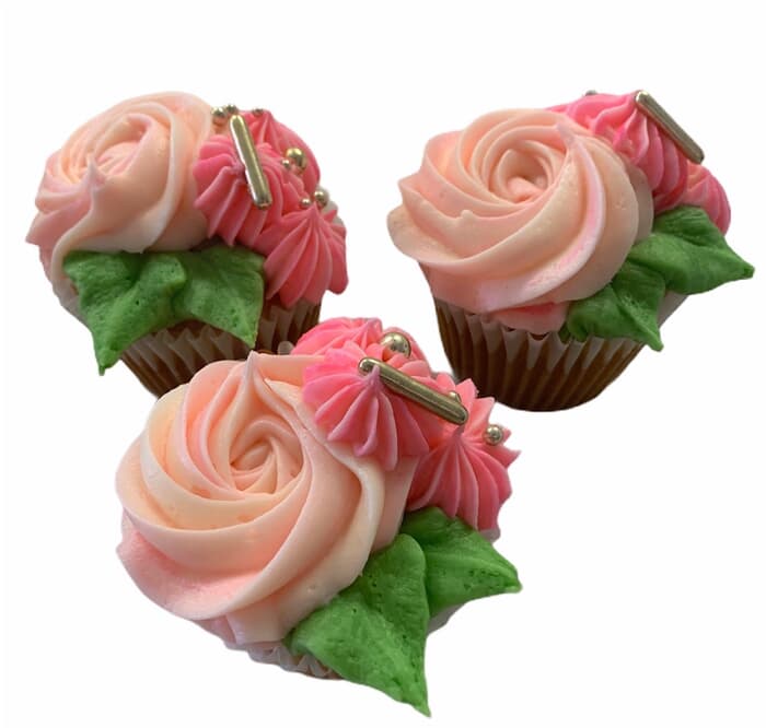 Modern Bouquet Cupcakes 6 Pack