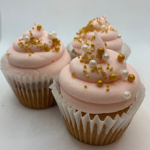 POP the Cork Champagne Cupcakes