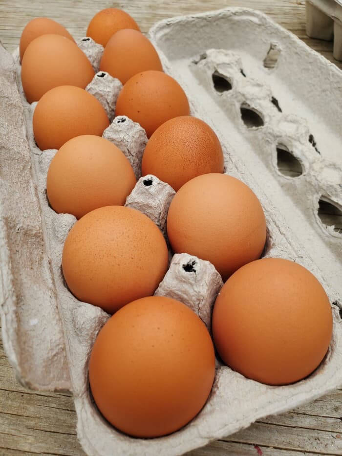 Local Brown Eggs size XL dozen