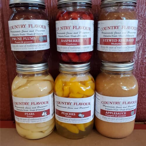 Local made: Canned Fruit