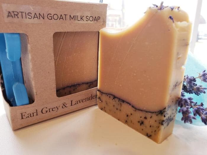 Earl Grey & Lavender Infused Goat Milk Soap