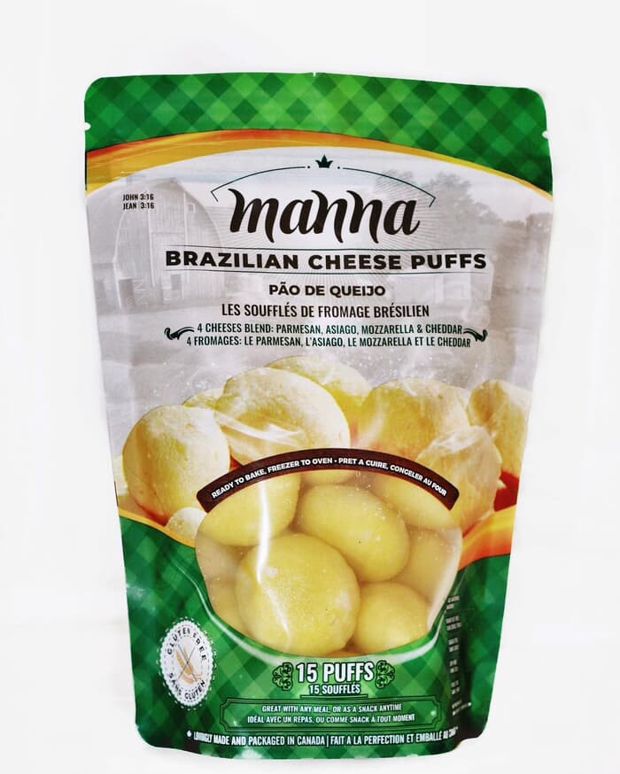 Brazilian Cheese Puffs: PÃ£o De Queijo