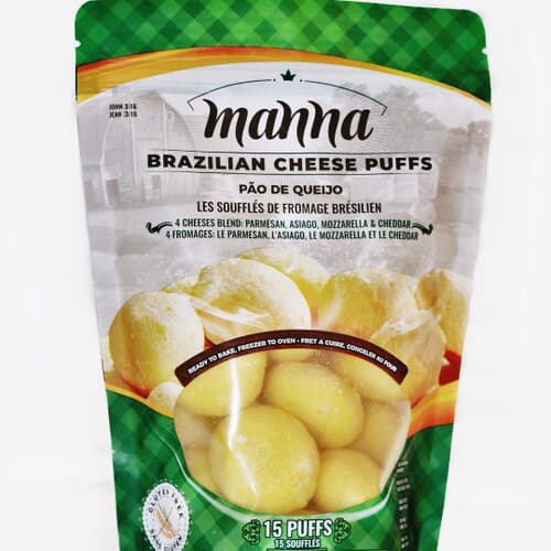 Brazilian Cheese Puffs: PÃ£o De Queijo