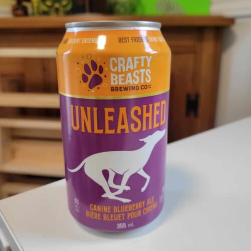 Unleashed "Dog Beer" Blueberry