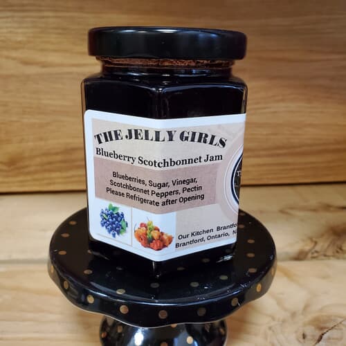 Blueberry Scotchbonnet Jam