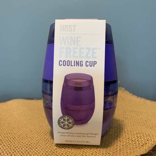 Wine Freeze Cooling Cup (Purple)