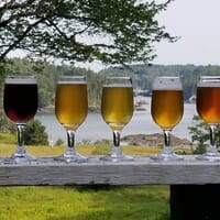 Footbridge Brewery in Boothbay Harbor, Maine - 4.60 star rating
