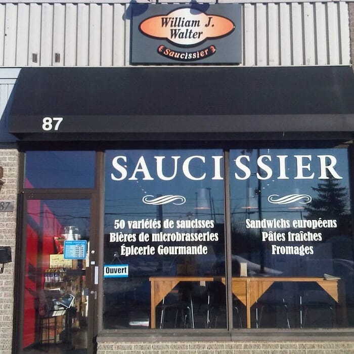 William J Walter Candiac Saucissier et bières de microbrasserie