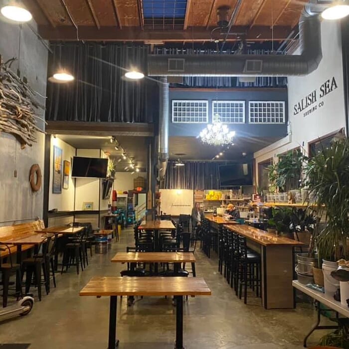 Salish Sea Brewing Co Boathouse Taproom