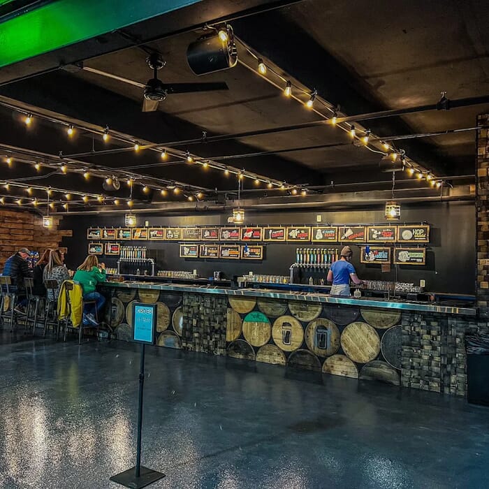 Inside the Five Brewing, The Fieldhouse
