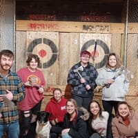 Rocket Axe Throwing - Industry Brewing in Peoria, Illinois - 4.90 star rating