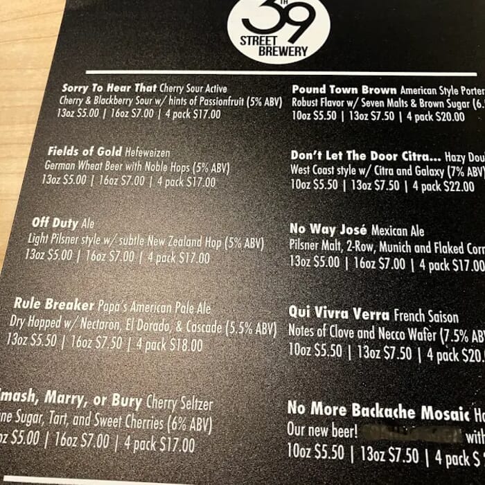 39th Street Brewery