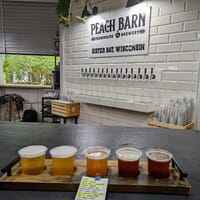 Peach Barn Farmhouse and Brewery in Sister Bay, Wisconsin - 4.90 star rating