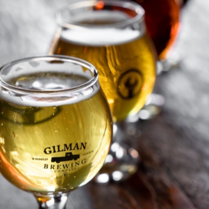 Gilman Brewing Company, Pleasanton Speakeasy: Craft Cocktails, Brewery.