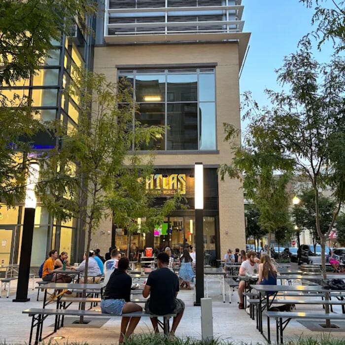 Atlas Brew Works & Andy's Pizza Carlyle Crossing Alexandria