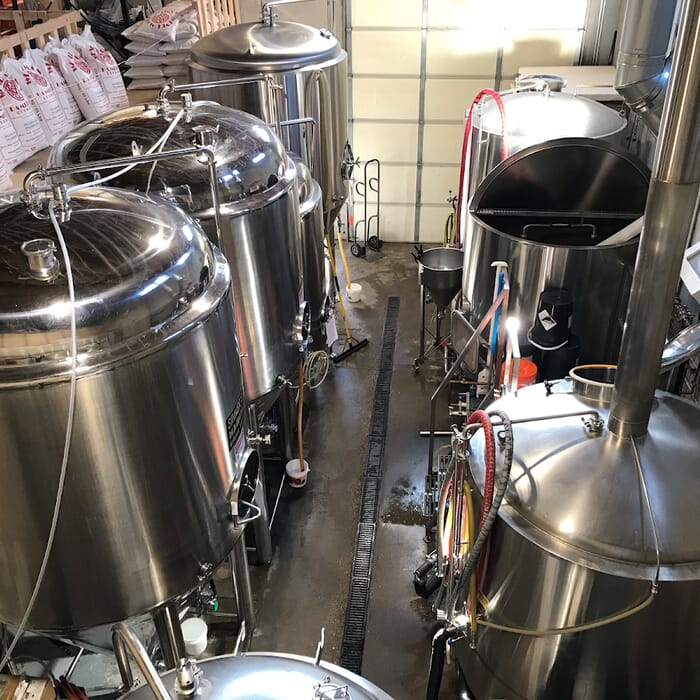 Crystal Springs Brewing Co. - The Brewers' Lounge at the Production Facility