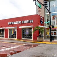 Motorworks Brewing in Orlando, Florida - 4.50 star rating