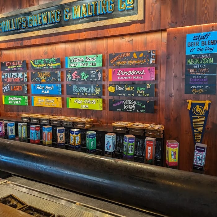 Phillips Brewing & Malting Beer Shop