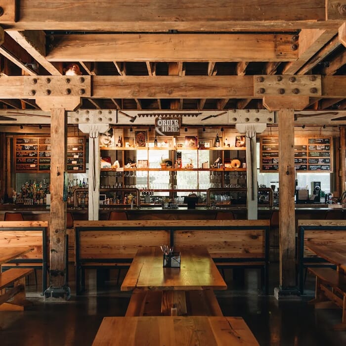 Burial Beer Co. Forestry Camp Taproom