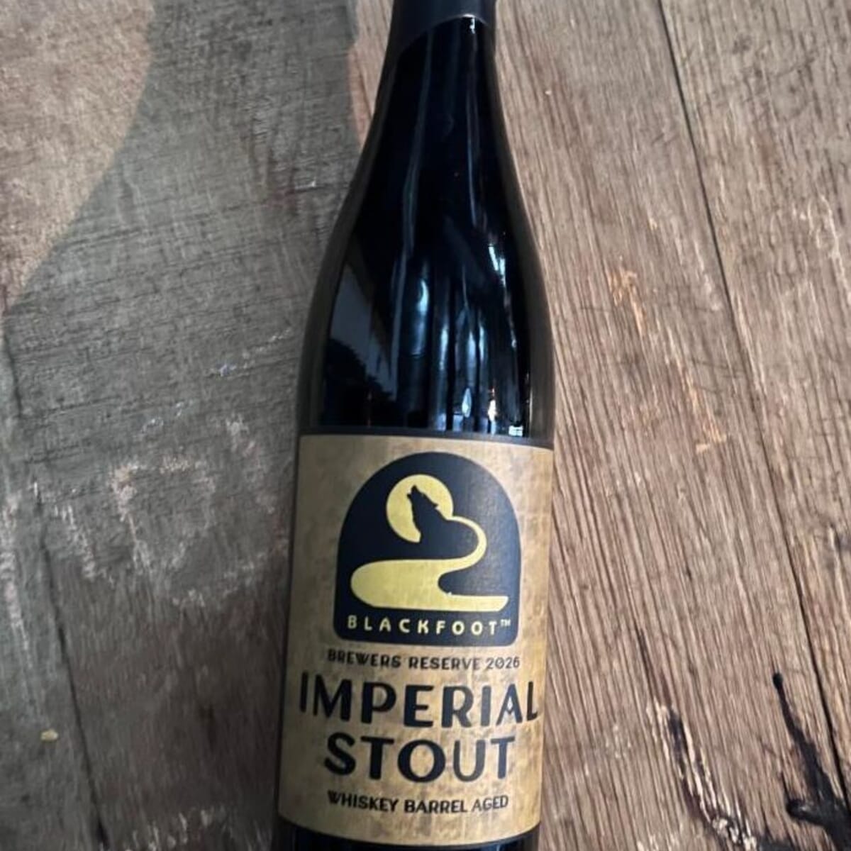 Whiskey Barrel Aged Imperial Stout