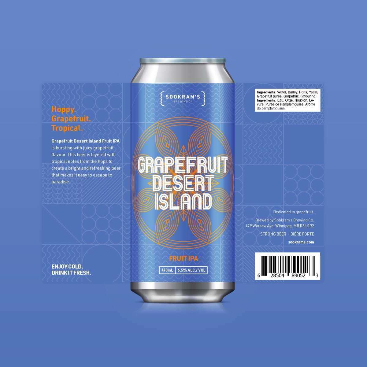 Grapefruit Desert Island Fruit IPA