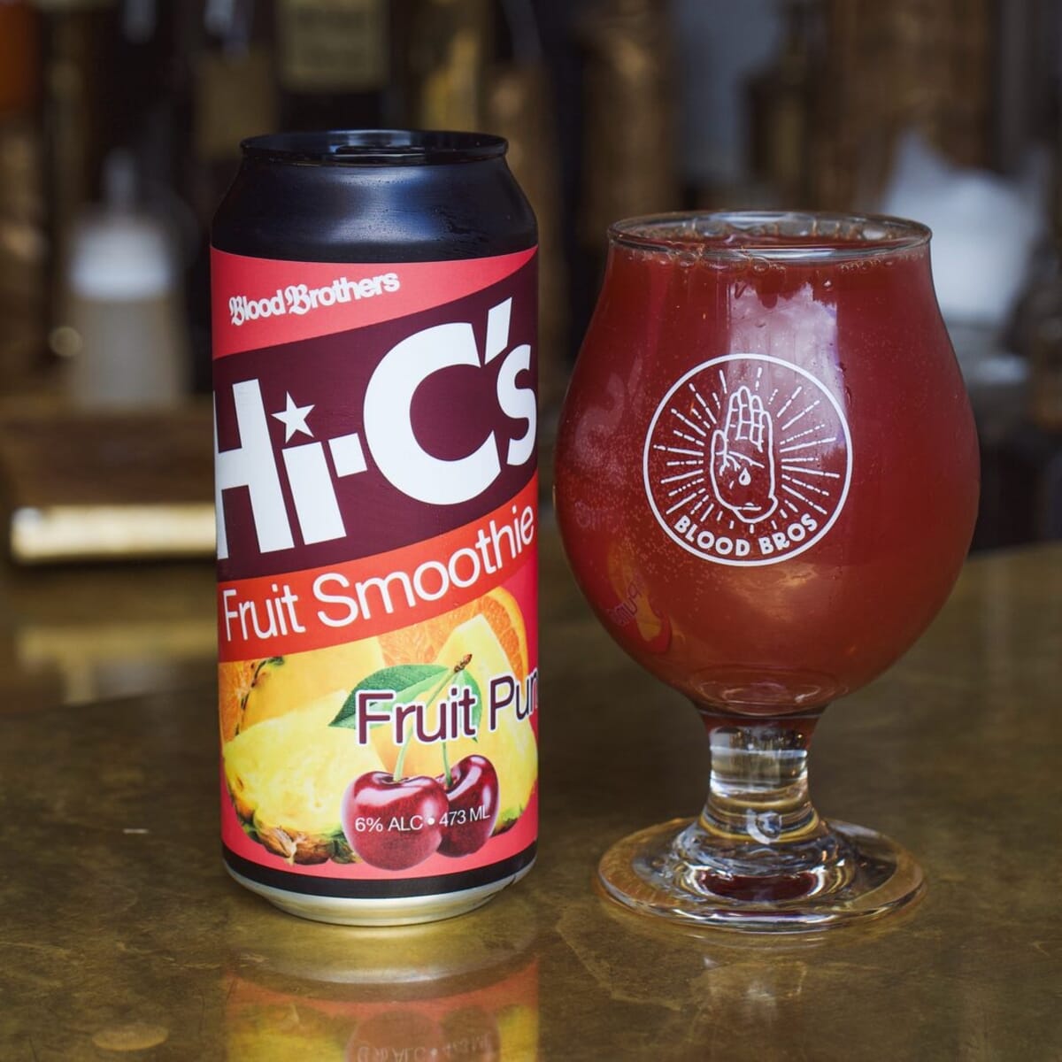 HI-C's: Fruit Smoothie Beer from Blood Brothers Brewing (Toronto, ON)