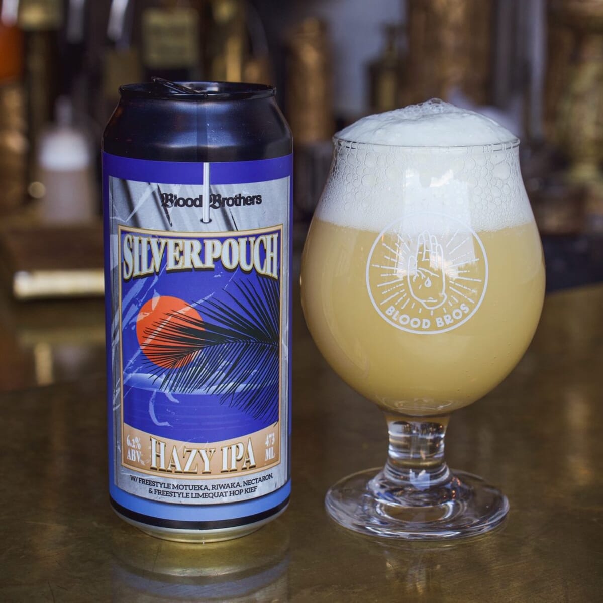 Silver Pouch: Hazy IPA from Blood Brothers Brewing (Toronto, ON)